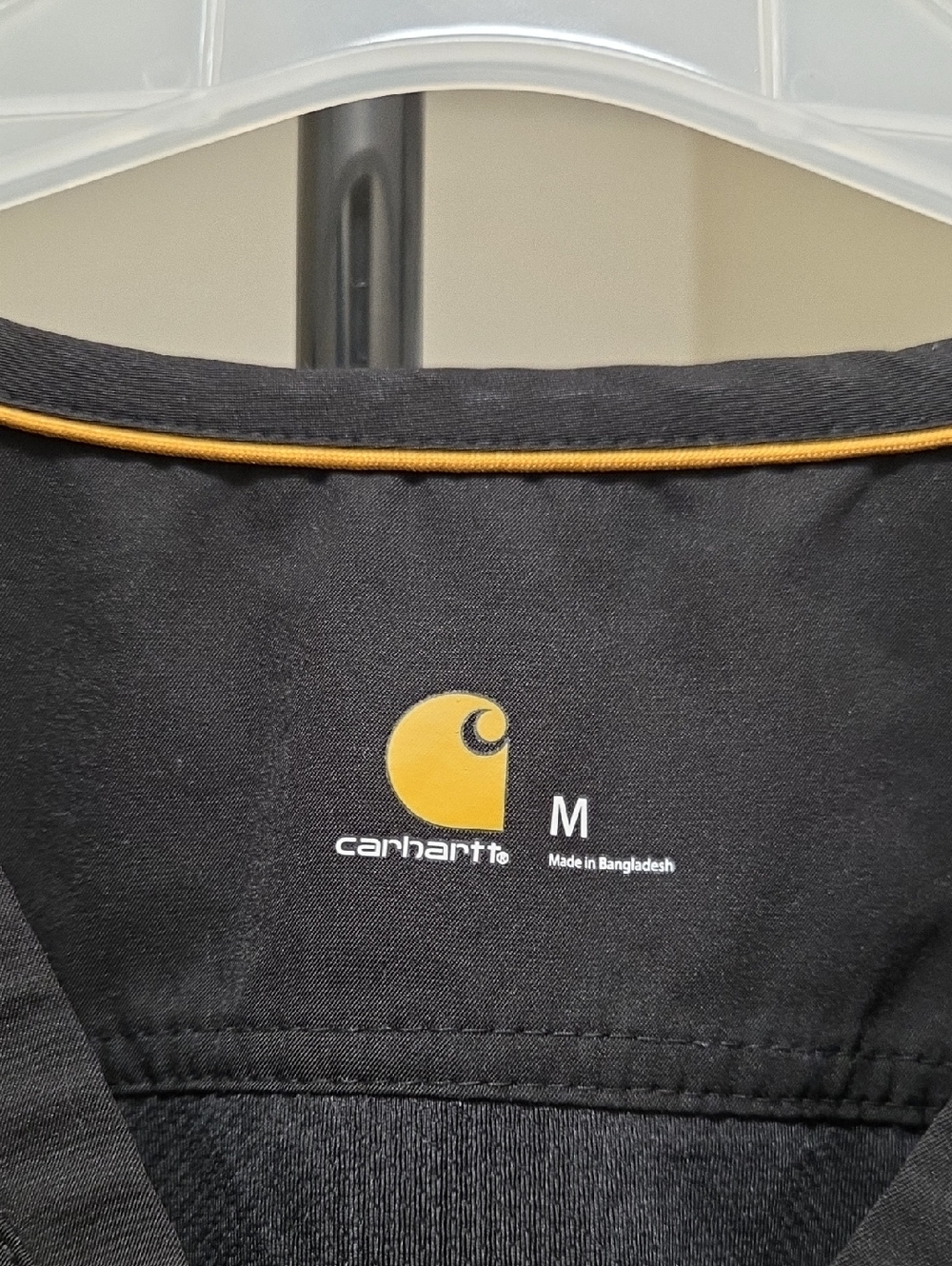 Carhartt Black V-Neck Utility Scrub Top | Workwear Core Medical Uniform Pocket - Picture 8 of 10